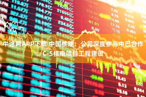 牛途网APP下载 中国核建：公司深度参与中巴合作C-5核电项目工程建设